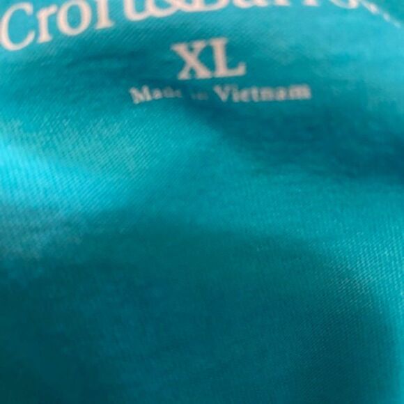 Croft & Barrow Peacock blouse, size XL - Picture 3 of 3